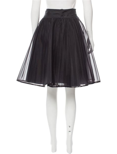 dior skirt women|dior pleated skirt.